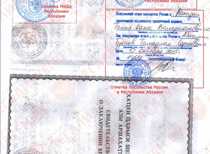 Абхазские документы для России